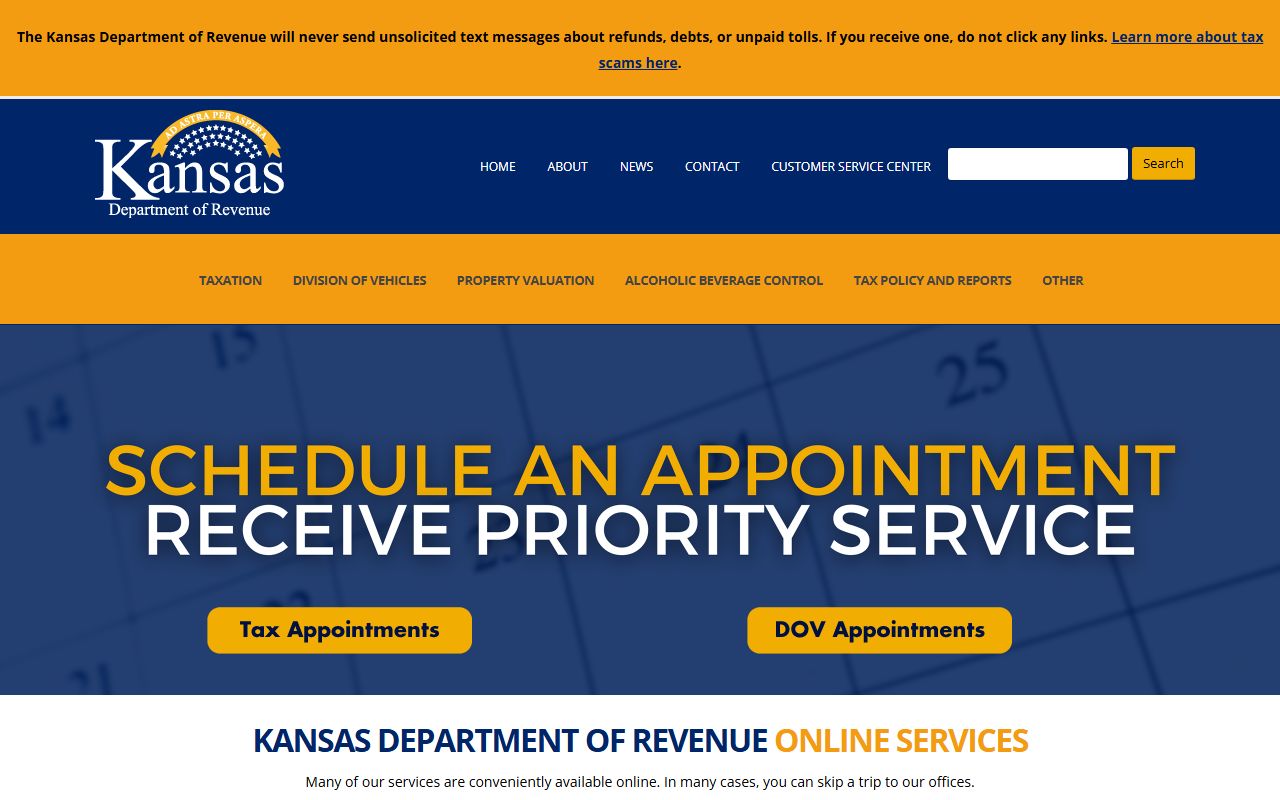 Kansas Department of Revenue site related to Sedgwick County traffic court records